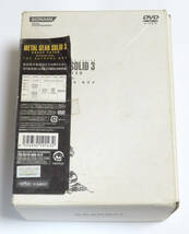 KONAMI METAL GEAR SOLID3 SNAKE EATER OFFICIAL DVD THE EXTREME BOXメタルギアソリッド3 エクストリームボックス キューブリック付属_画像2