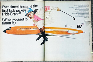 『LIFE』誌広告 / ブラニフ航空 / パンナム航空 / 1969年、1961年（2冊まとめ売り）