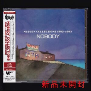 【新品】NOBODY COLLECTIONS 1982～1985/CD/ノーバディ・コレクションズ/ベスト盤
