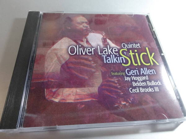 OLIVER LAKE QUINTET FEATUNING GERI ALLEN オリバー・レイククインテット ジェリー・アレン TALKIN STICK
