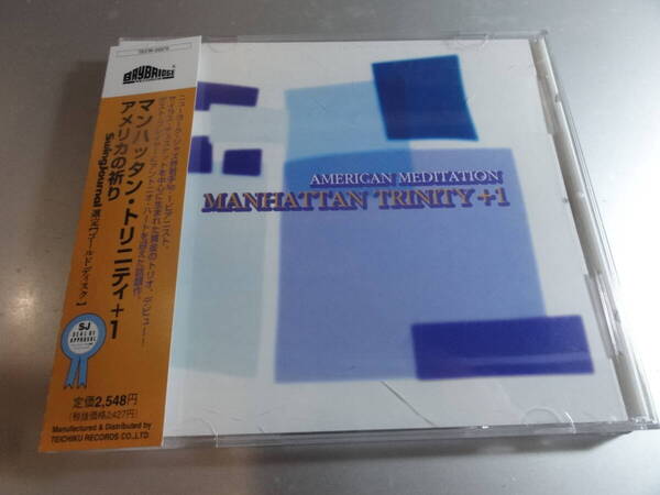 MANHATTAN TRINITY +1 マンハッタン・トニティ AMERICAN MEDITATION 帯付き国内盤