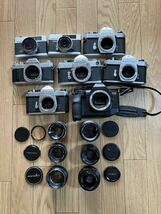 フィルムカメラと単焦点レンズ 14点 まとめ売り_画像1