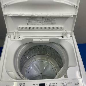YAMADA■全自動洗濯機 YWM-T70H1 21年 7kg 中古品の画像3