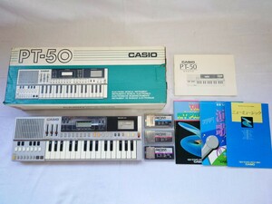 CASIO Casio PT-50 электронный клавиатура Mini клавиатура текущее состояние товар 