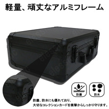 高品質　マグネットローダー　ARS BGS PSA 全対応　アタッシュケース　収納保管　約140保管　ケース 収納 トレーディングカード ポケカ_画像5