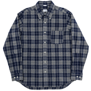 ［新品］Workers Modified BD / Blue windowpane 14 ワークシャツ ネルシャツ