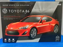 即決価格 【未使用】TOYOTA トヨタ86 進化を続ける スーパースポーツ フルファンクション ラジコン ラジコンカー 自動車 外箱開封 同梱可能_画像1