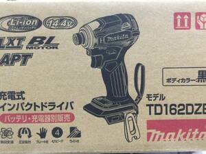  unused Makita impact driver TD162DZ black color 