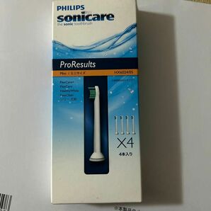 ソニケア　sonicare プロリザルツブラシヘッド ミニサイズ 4本組 phirips