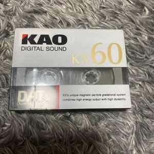 DAT カセットテープ KAO KX-60 未開封