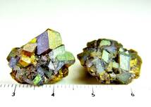 [国産鉱物]　レインボーガーネット小群晶・奈良県産　F62_画像9