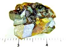 [国産鉱物]　レインボーガーネット小群晶・奈良県産　F62_画像7