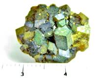 [国産鉱物]　レインボーガーネット小群晶・奈良県産　F62_画像2