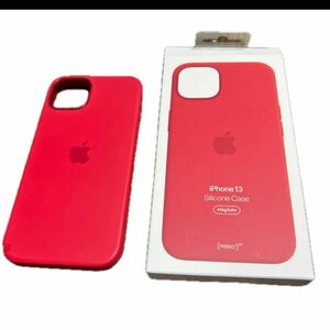 MagSafe対応iPhone 13シリコーンケース MM2C3FE/A（（PRODUCT）RED） Apple アップル 