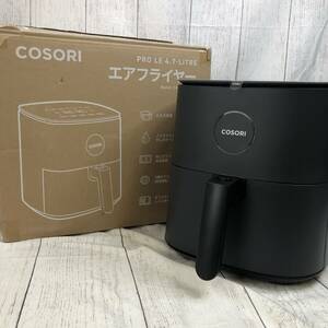 【通電のみ確認済】COSORI ノンフライヤー 4.7L 大容量 家庭用 電気 エアフライヤー PSE認証済み グレー CAF-L501-KJP /Y20688-D1