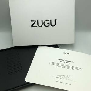 ZUGU iPad 第9 / 8 / 7世代 ケース 10.2インチ 極薄 落下衝撃保護 ペンホルダー スマートカバー ブラック /Y21698-X2