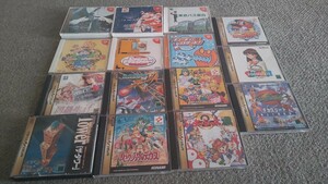  Sega Saturn & Dreamcast soft all sorts together 15 title present condition goods 