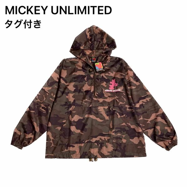 【タグ付き】MICKEY UNLIMITED　Disney　ナイロンジャケット