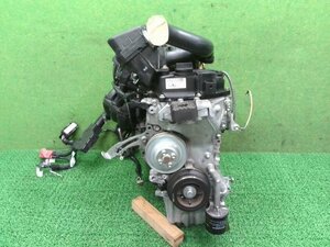 ミライース　DBA-LA350S　エンジン　KF-VE　コンピューター付　エキマニ欠品　37,212km　※個人宅配送不可※