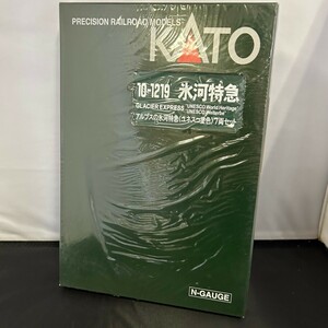 [ vinyl packing ]KATO Kato 10-1219 Alps. ice river Special sudden (yunesko paint color ) 7 both set N-GAUGE N gauge 