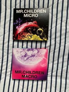 Mr.Children MICRO 2001-2005 & MACRO 2005-2010 2枚セット ブックレットあり