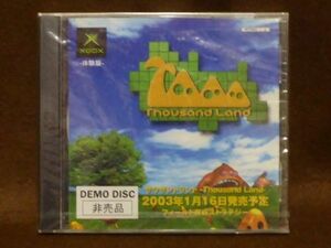 XBOXソフト サウザンドランド 体験版 デモディスク Thousand Land DEMO DISC 非売品 未開封品