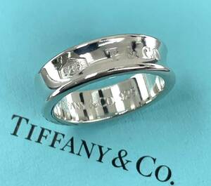 ☆美品☆ TIFFANY & Co. ティファニィー ナローリング 銀製リング・シルバー925 21号