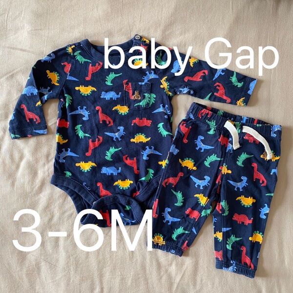 baby Gap 60cm 70cm ボディースーツ パンツセット 3-6M