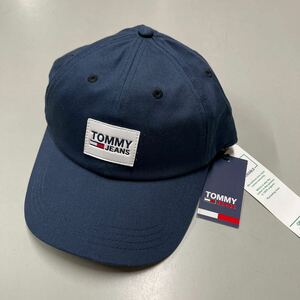 TOMMY JEANS トミージーンズ トミーヒルフィガー TOMMY HILFIGER キャップ 帽子 CAP 未使用 ネイビー 紺色 ロゴLOGO