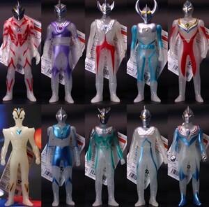  China Bandai ограничение Ultraman 11 body комплект прозрачный ламе Chaos Lloyd sofvi очень редкий Ace Taro be настоящий Tiga 
