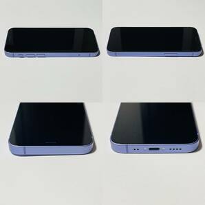 468 送料無料 100％ iPhone 12 mini 64GB パープル 3J247J/A 本体 SIMロック解除済み 利用制限〇 iPhone12mini SIMフリー バッテリー100％の画像8