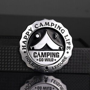 【全色再入荷】キャンパー　キャンプ　CAMPING　エンブレム