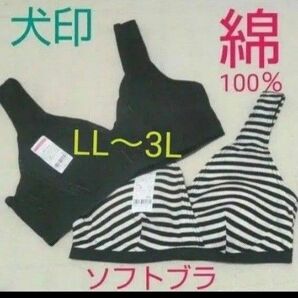 綿100%【２枚◆LL～3L】マタニティブラ マタニティブラジャー 授乳ブラ ナイトブラ 授乳用ブラジャー ソフトブラ 授乳用