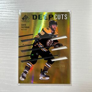 2023-24 Upper Deck Hockey NHL Game Used David Pastrnak Deep Cuts 250枚限定