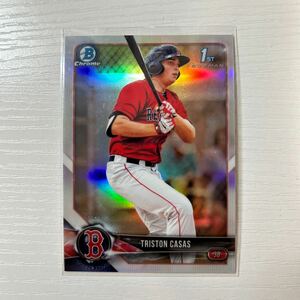 2018 Bowman Draft Chrome Triston Casas refractorカード