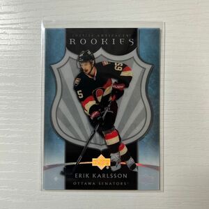 2023-24 Upper Deck Hockey NHL Artifacts Erik Karlsson rookies retro clear 