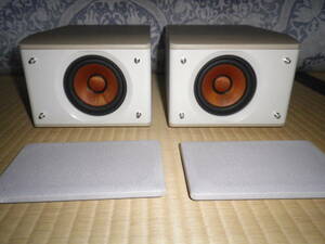 JVC SP-EXS1-M wood corn Spee pair used 