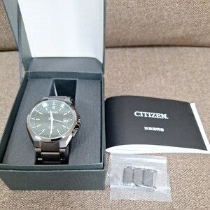 CITIZEN シチズン ATTESA アテッサ H110-T016294 ATD53-3051 コマ3 箱 説明書