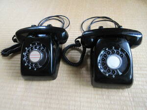 ダイヤル式　黒電話　600型