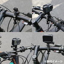 GoPro ゴープロ アクセサリー フィンガー パイプ マウント O型 パーツ セット アクションカメラ ウェアラブルカメラ ハン 送料無料_画像9