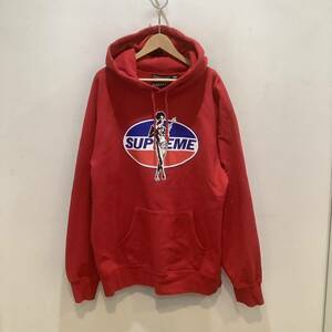 Supreme シュプリーム Hysteric Glamour ヒステリックグラマー Hooded Sweatshirt フードパーカー 2017AW red レッド XLサイズ 663765