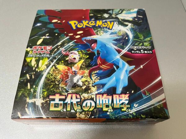 未開封　新品　シュリンクなし　古代の咆哮　1box ポケモンカード