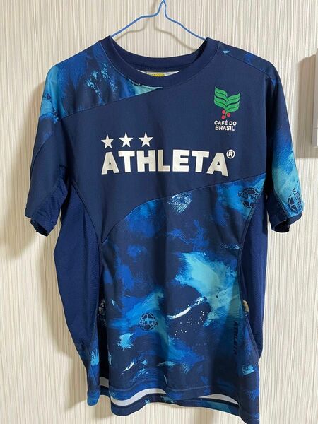 アスレタ　Tシャツ　Lサイズ ATHLETA サッカー 半袖プラシャツ