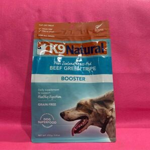 新品　未開封　正規品　K9ナチュラル　ビーフ・グリーントライプ 牛の胃袋　グレインフリー　250g 全犬種対応　リピーター様割引有