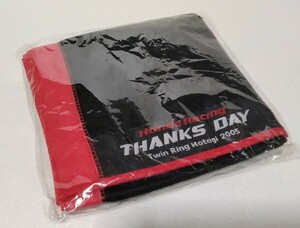 非売品　Honda ホンダ　レ―シング　フリースマフラー　THANKS DAY Twin Ring Motegi 2005