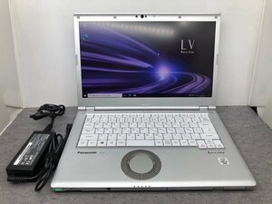 【Panasonic】Let'snote CF-LV9 Corei5-10310U 8GB SSD256GB NVMe WEBカメラ Windows10Pro 14inch フルHD 中古ノートPC 累積使用4520時間