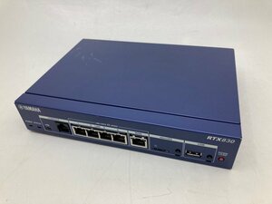 【YAMAHA】RTX830 ギガアクセス VPN ルーター 中古 ファームウェア更新済 初期化済 動作確認済