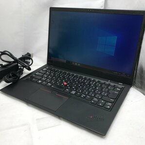 【Lenovo】ThinkPad X1 Carbon 6th 20KH0064JP Core i5-8350U メモリ16GB SSD256GB NVMe WEBカメラ Windows10Pro 14inch 中古ノートPCの画像1