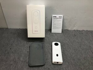 【RICOH】 リコー THETA SC2 WHITE ホワイト 360度 全天球カメラ 4K動画 手振れ補正 中古 動作確認済み