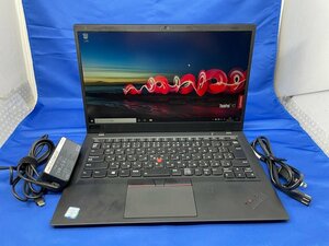 【Lenovo】ThinkPad X1 Carbon 6th Core i5-8350U メモリ8GB SSD256GB NVMe WEBカメラ 無線LAN Windows10Pro 14inch FHD 中古ノートPC